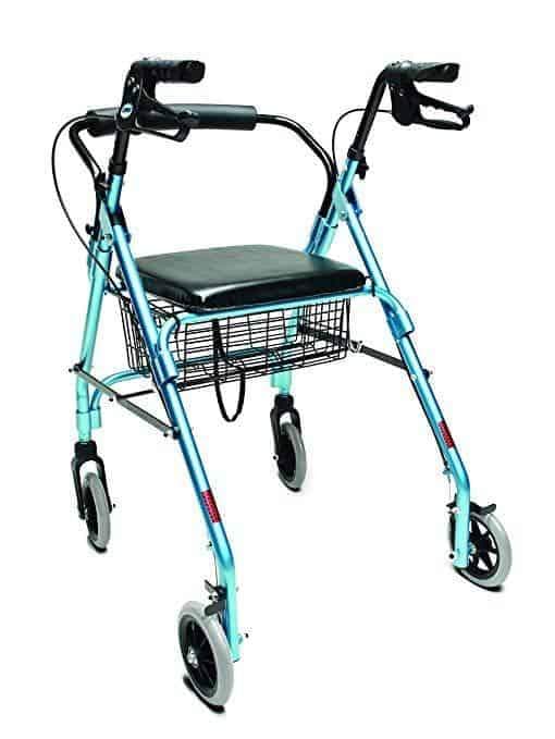 Lumex Walkabout Lite Four-Wheel Rollators - Lightweight 14.5 lbs - primehubstore.shop Rollators