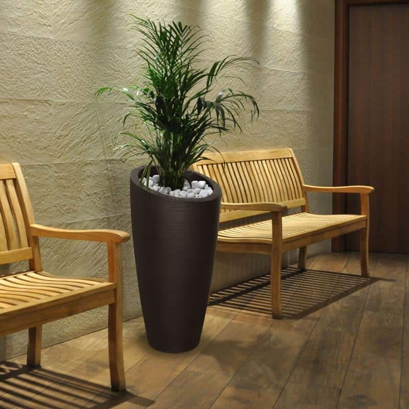 Mayne Modesto Modern Tall Planter - 32 Inch All Weather Design - primehubstore.shop Planters