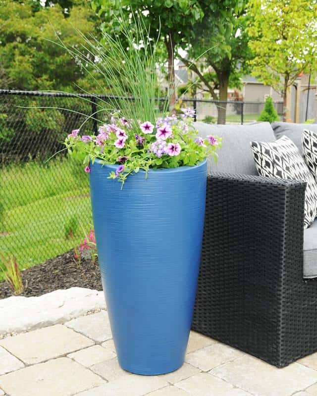 Mayne Modesto Modern Tall Planter - 32 Inch All Weather Design - primehubstore.shop Planters