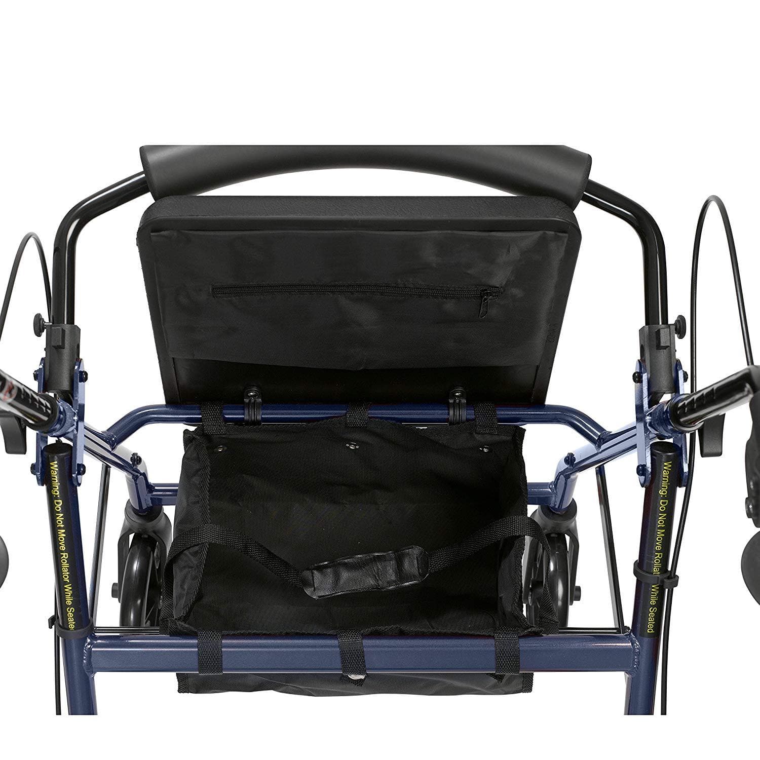 Drive Medical Folding Aluminum Rollator with Removable Back Support & Padded Seat - primehubstore.shop Rollators