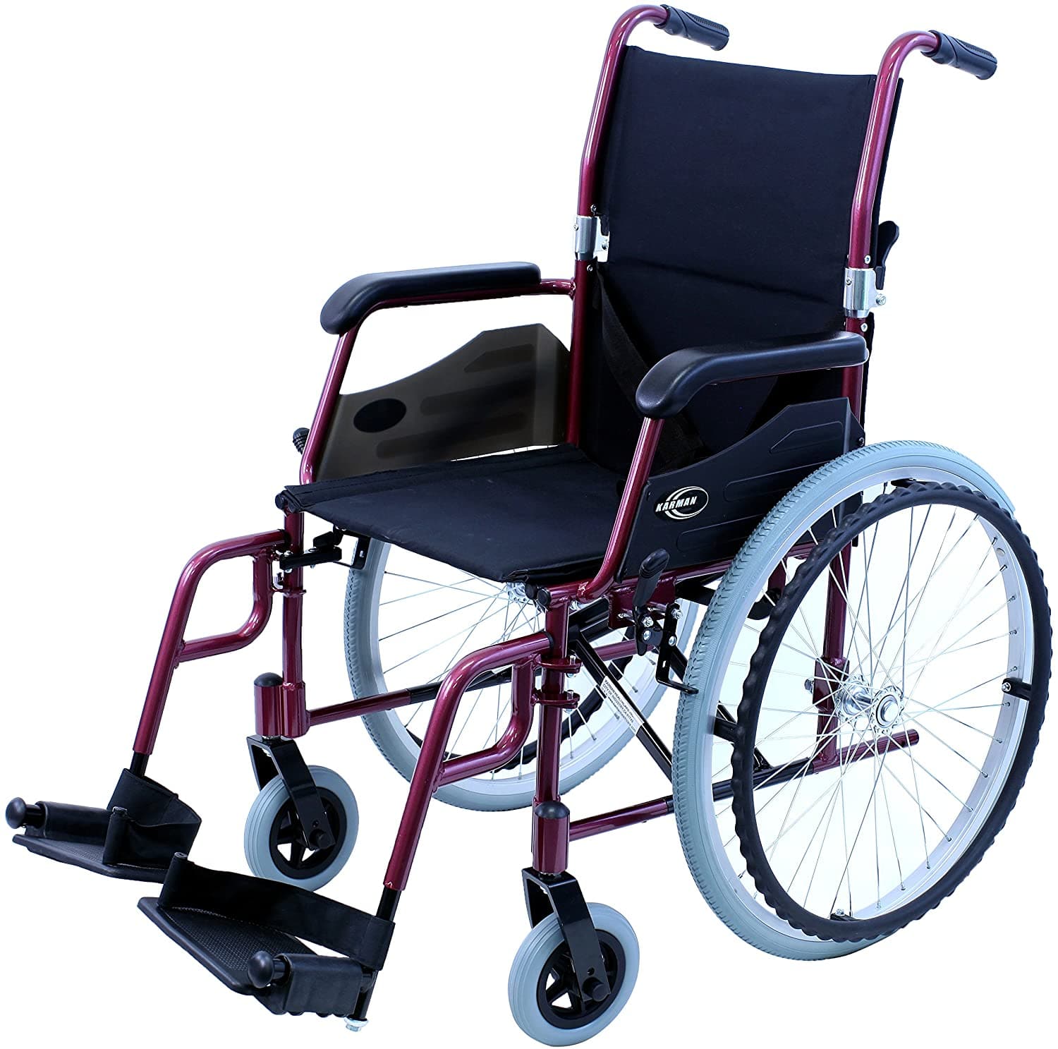 Karman Healthcare LT-980 Series Ultra Lightweight K4 Wheelchair - primehubstore.shop Wheelchairs