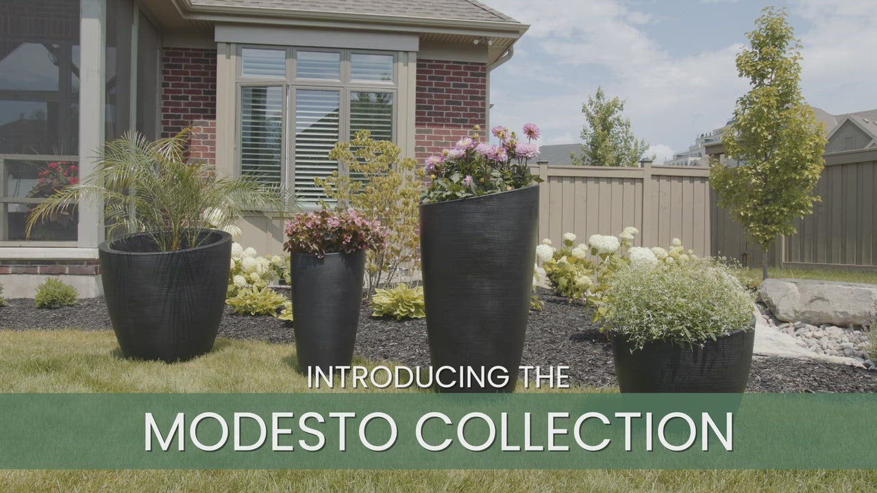 Mayne Modesto Modern Tall Planter - 32 Inch All Weather Design - primehubstore.shop Planters