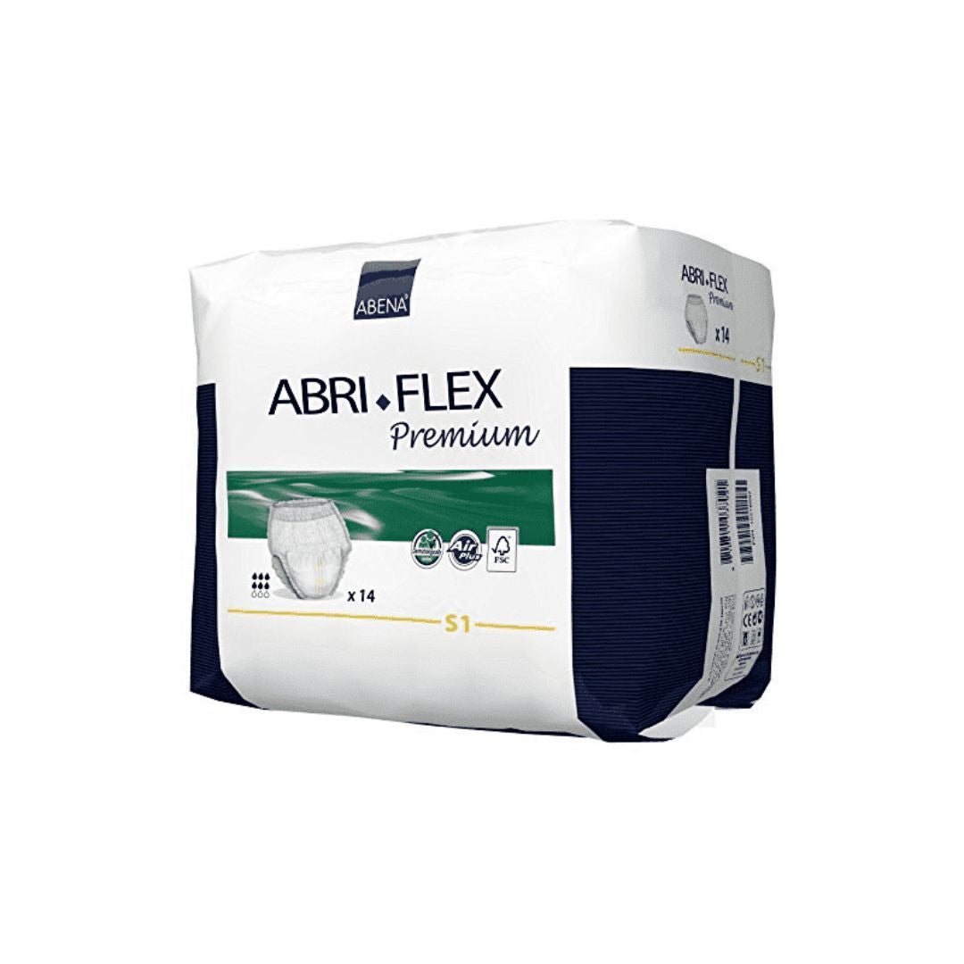 Abena Abri-Flex Pull On Premium Protective Underwear – Small S1 Case of 84 - primehubstore.shop Incontinence