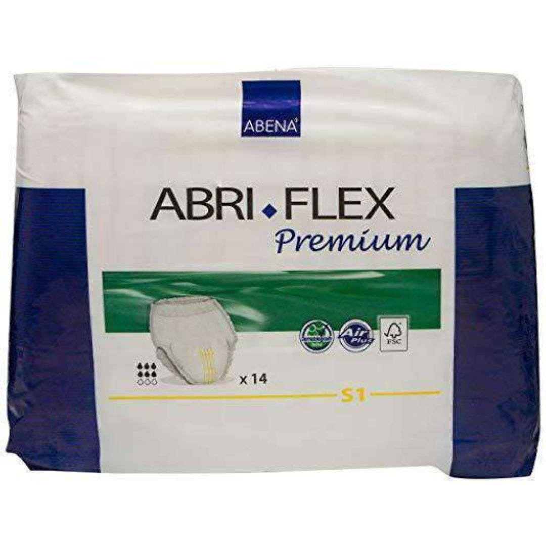 Abena Abri-Flex Pull On Premium Protective Underwear – Small S1 Case of 84 - primehubstore.shop Incontinence