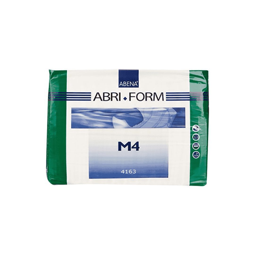 Abena Brief Abri-Form Comfort M4 Tab Closure Medium Disposable Heavy Absorbency - primehubstore.shop Incontinence