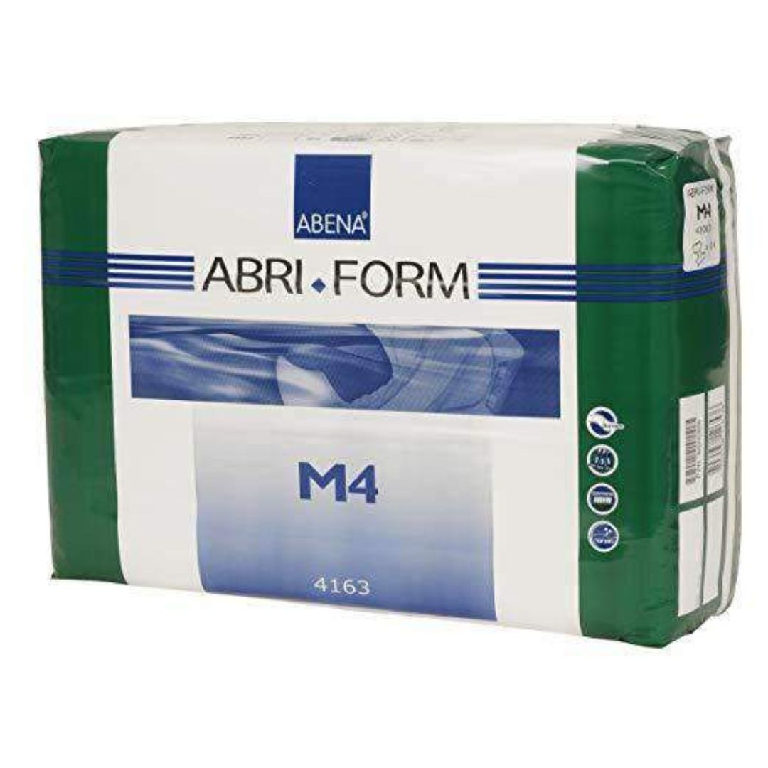 Abena Brief Abri-Form Comfort M4 Tab Closure Medium Disposable Heavy Absorbency - primehubstore.shop Incontinence