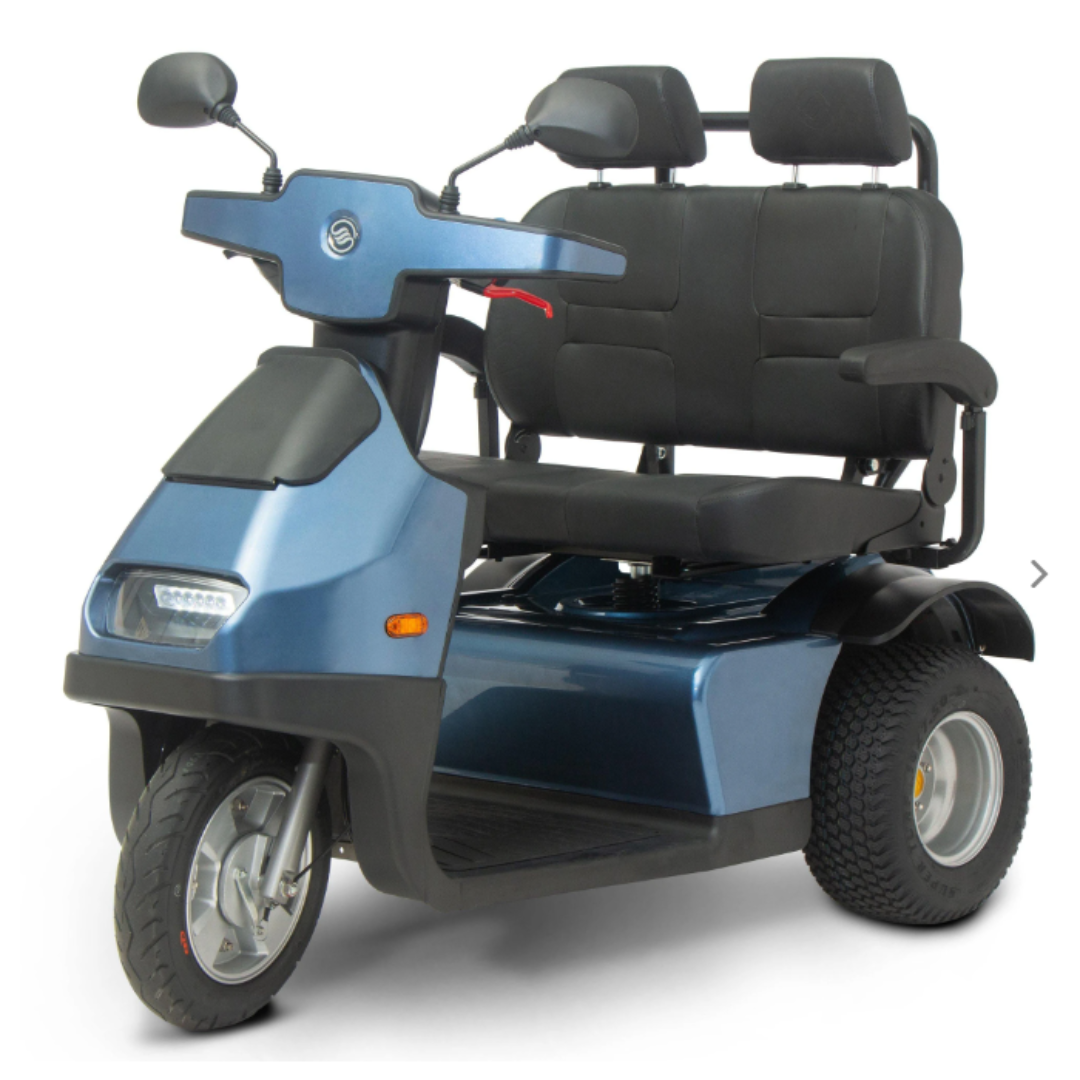 Afikim Afiscooter S3 Heavy Duty Bariatric Scooter - Optional Canopy - primehubstore.shop Scooters