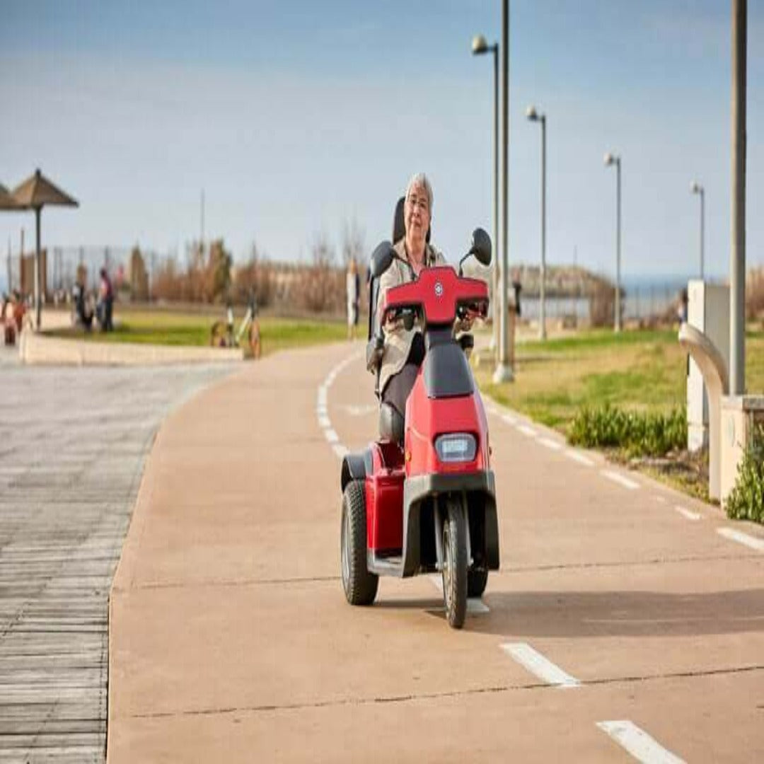 Afikim Afiscooter S3 Heavy Duty Bariatric Scooter - Optional Canopy - primehubstore.shop Scooters