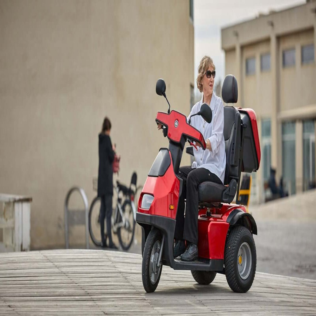 Afikim Afiscooter S3 Heavy Duty Bariatric Scooter - Optional Canopy - primehubstore.shop Scooters