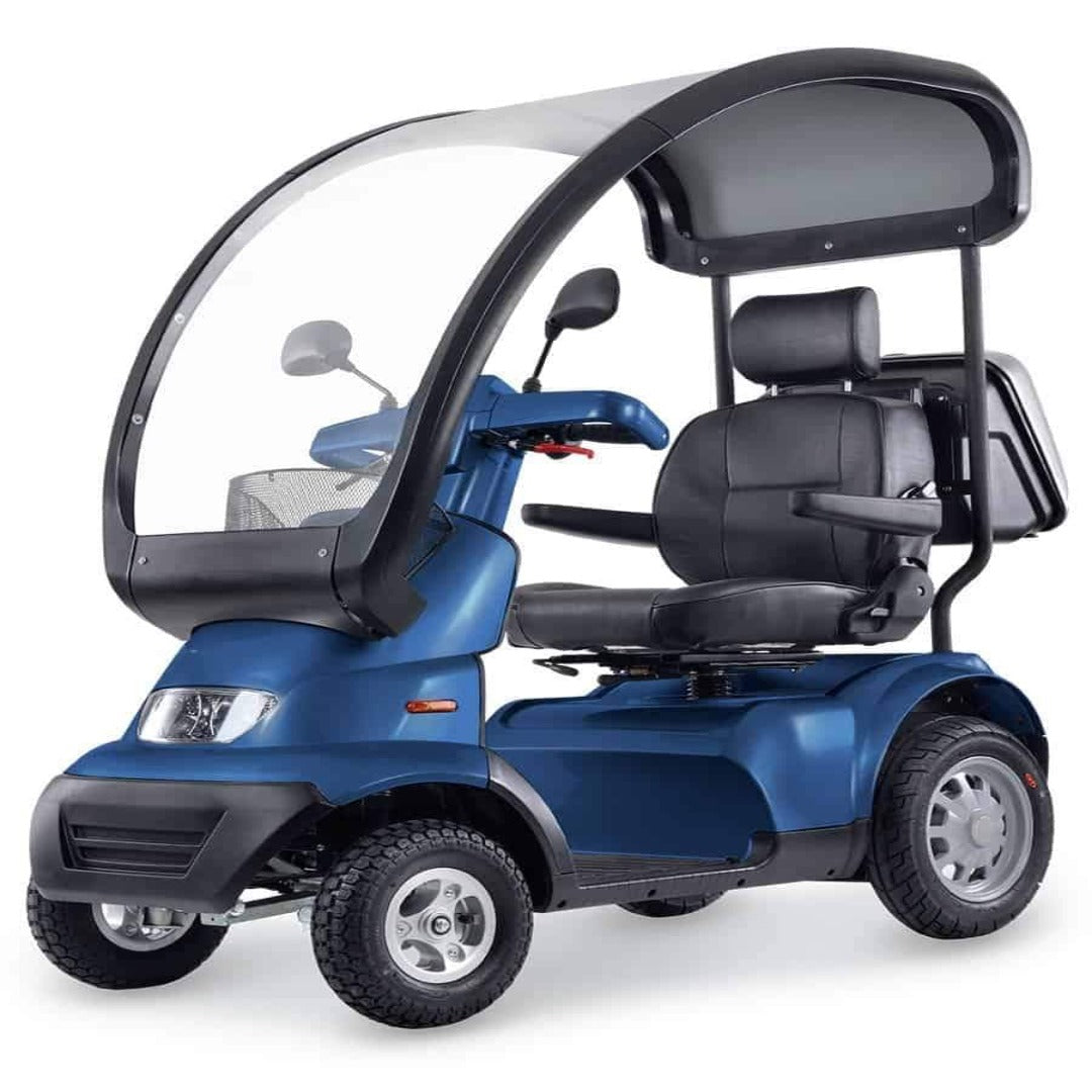Afikim Afiscooter S4 Bariatric 4-Wheel Scooter - Optional Canopy - primehubstore.shop Scooters