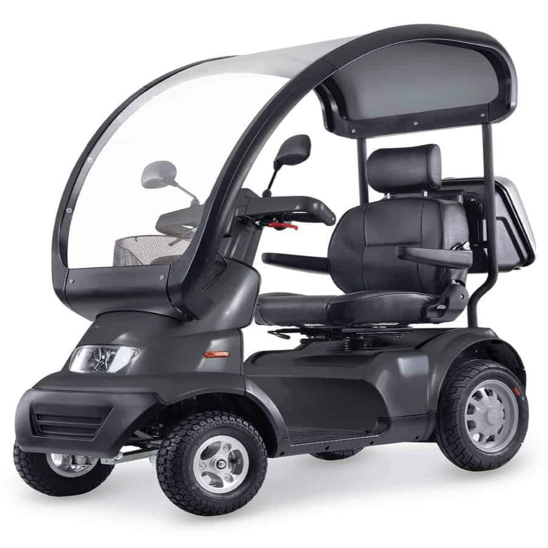 Afikim Afiscooter S4 Bariatric 4-Wheel Scooter - Optional Canopy - primehubstore.shop Scooters