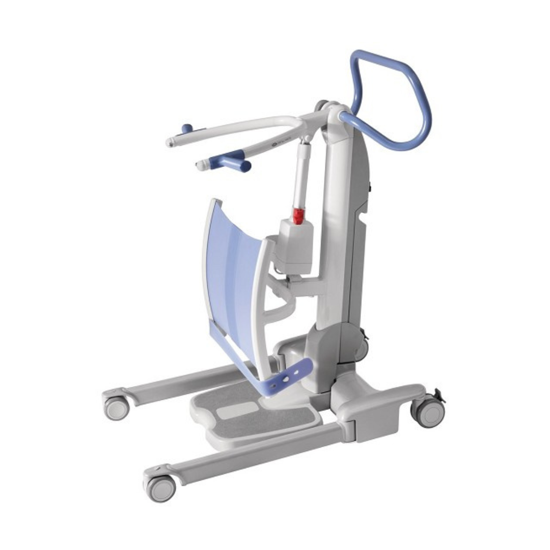 Arjo Sara Flex Electric Sit-To-Stand Patient Lift HEB1000 with Handles and Deluxe Comfort Sling - primehubstore.shop Patient Lifts