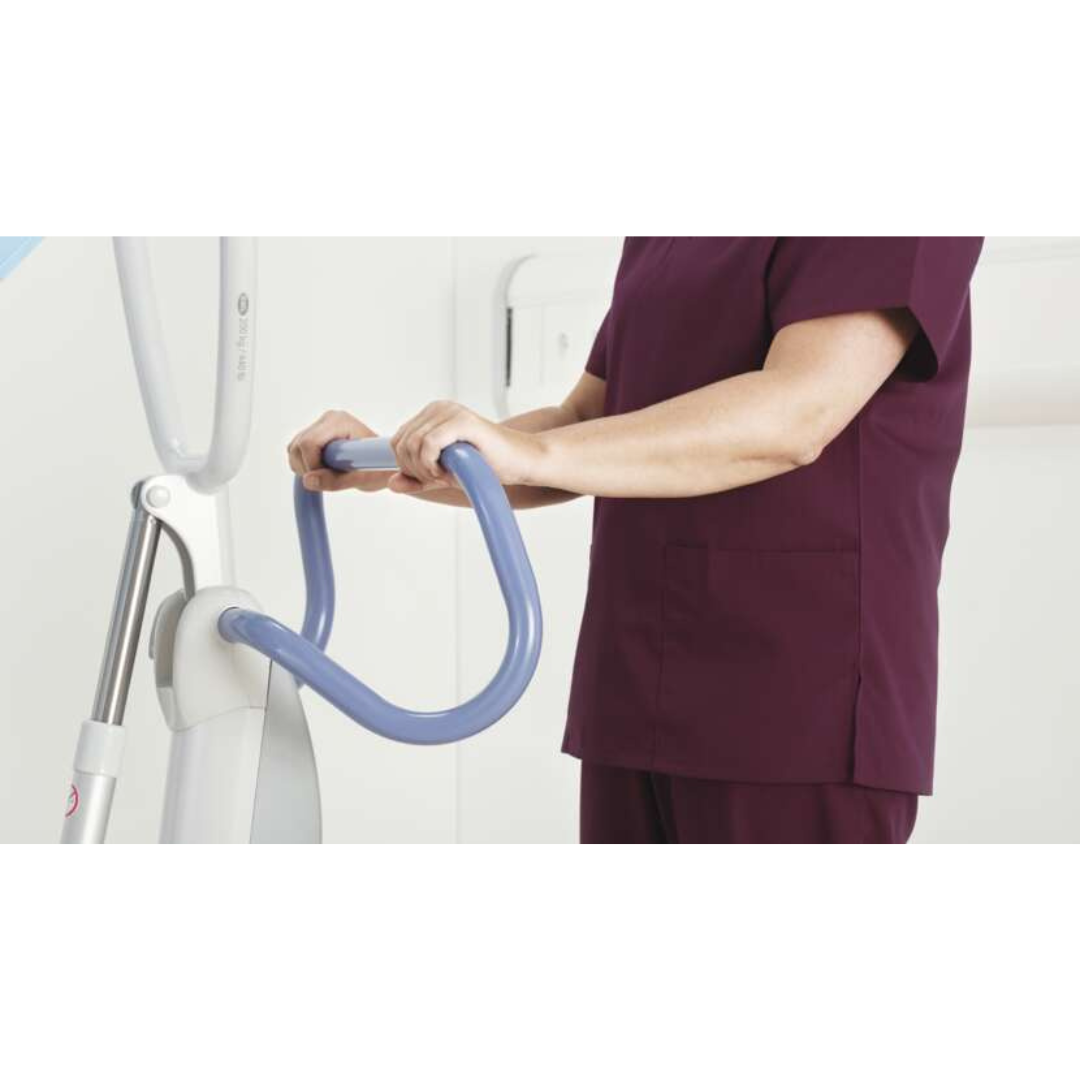 Arjo Sara Flex Electric Sit-To-Stand Patient Lift HEB1000 with Handles and Deluxe Comfort Sling - primehubstore.shop Patient Lifts