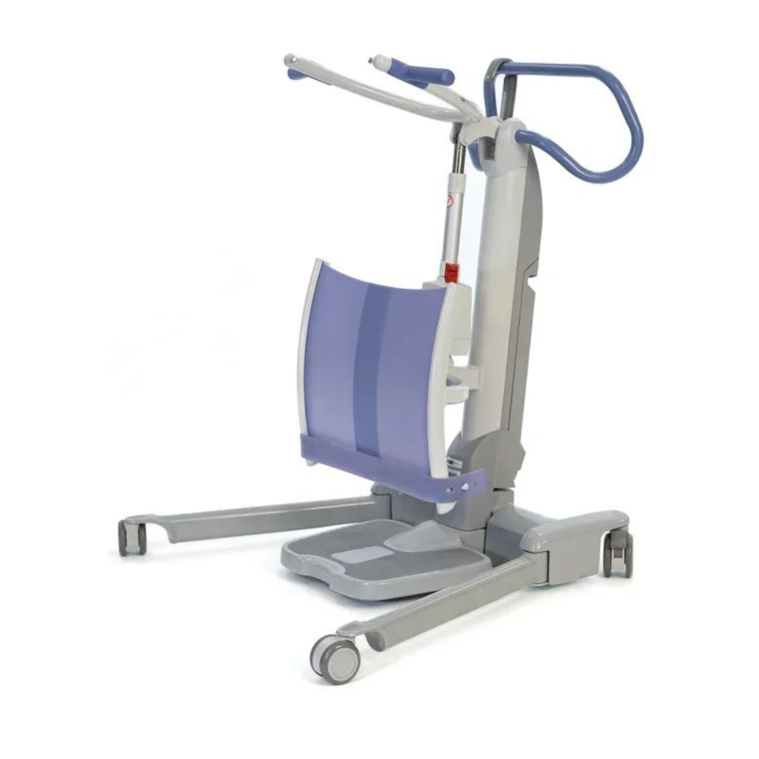 Arjo Sara Flex Electric Sit-To-Stand Patient Lift HEB1000 with Handles and Deluxe Comfort Sling - primehubstore.shop Patient Lifts