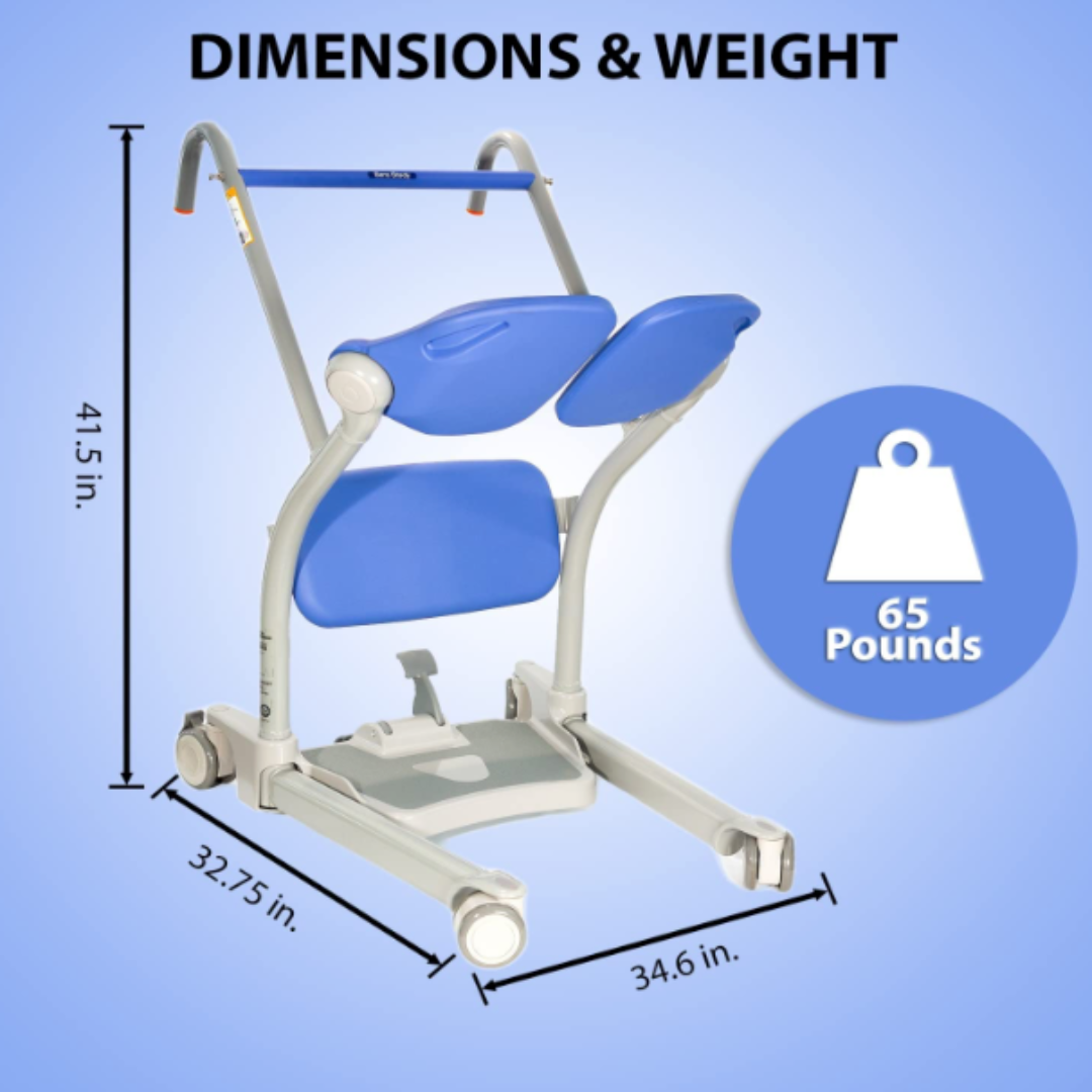 Arjo Sara Stedy Stand-Assist Manual Patient Standing Aid NTB2000 - primehubstore.shop Patient Lifts
