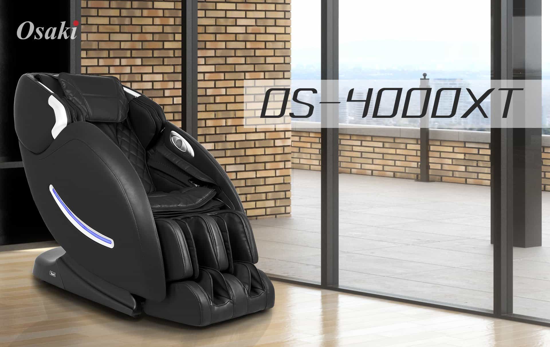 Osaki OS-4000XT Full Body Reclining Massage Chair with LED Light Control - primehubstore.shop Massage Chairs