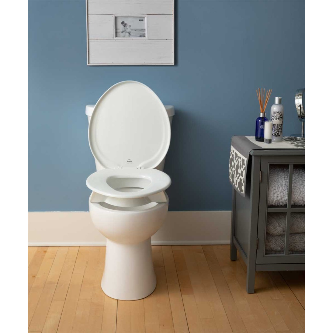 Bemis Clean Shield Elevated Toilet Seat  - The Most Secure Fit - primehubstore.shop Toilet Seat Risers