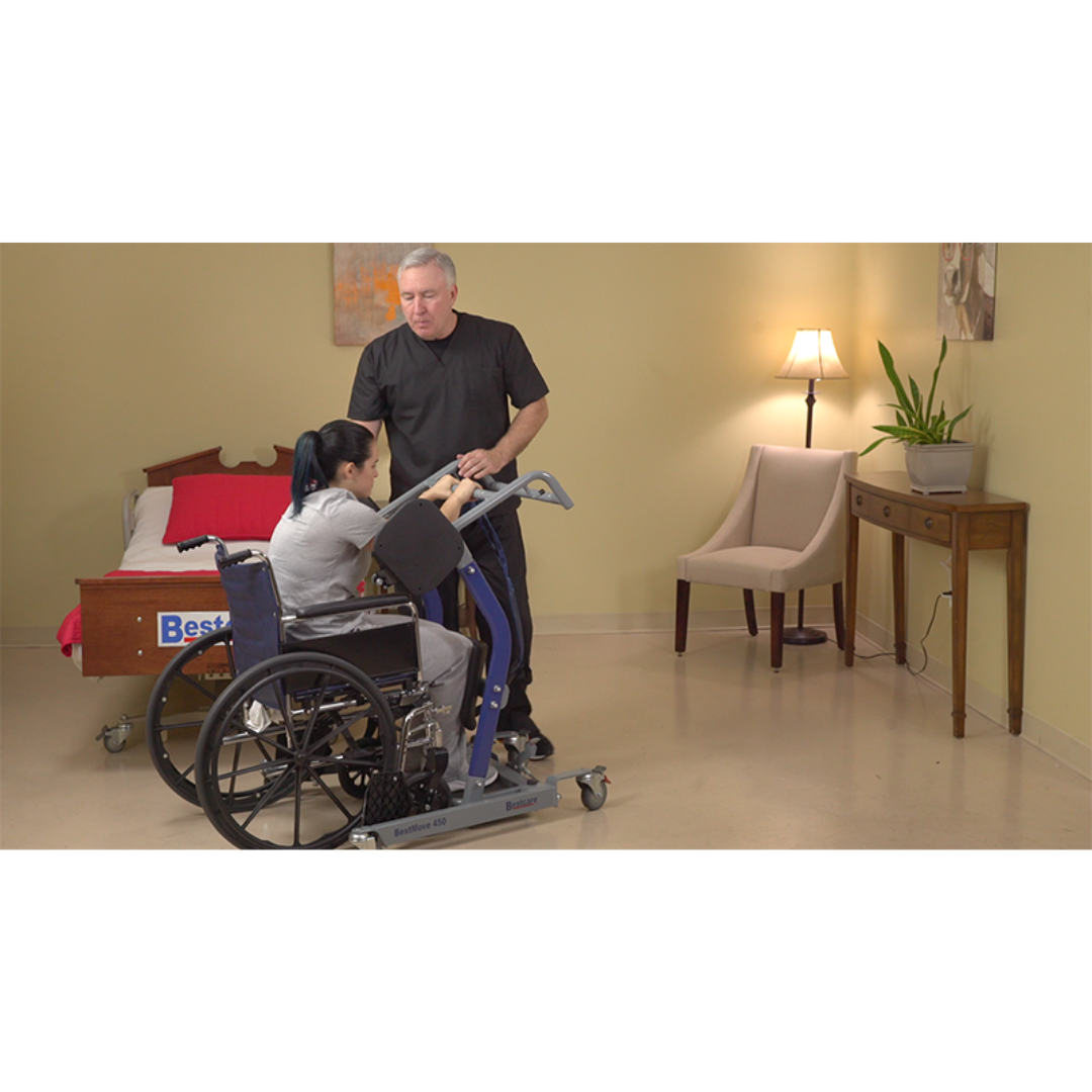 Bestcare Premier Sit-To-Stand Patient Lift Transferring Aid STA450 - primehubstore.shop Patient Lifts