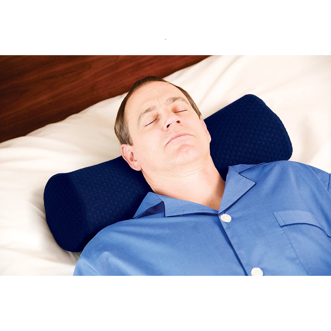 Carex Memory Foam Round Cervical Pillow & Bolster - primehubstore.shop Cervical Pillows
