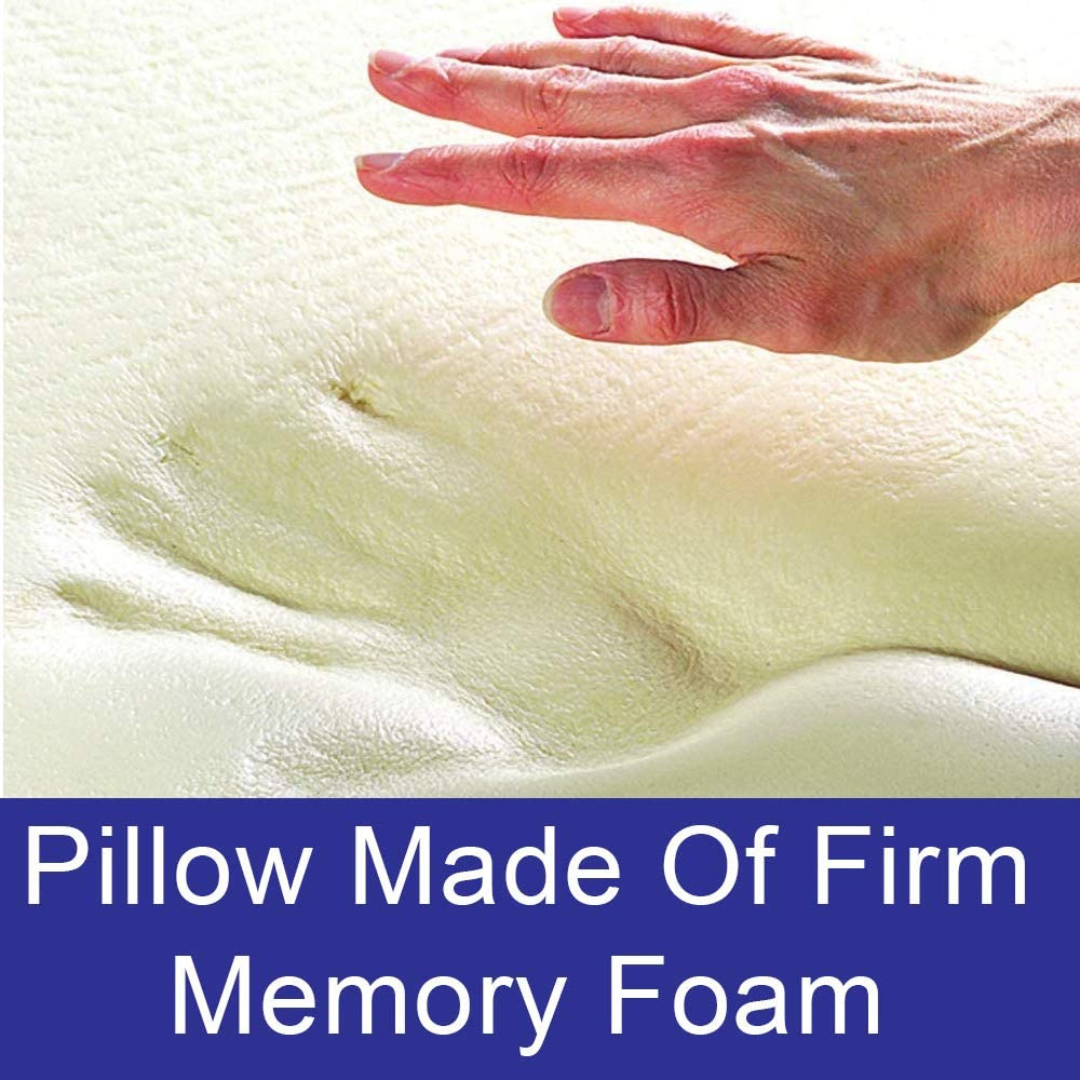 Carex Memory Foam Round Cervical Pillow & Bolster - primehubstore.shop Cervical Pillows
