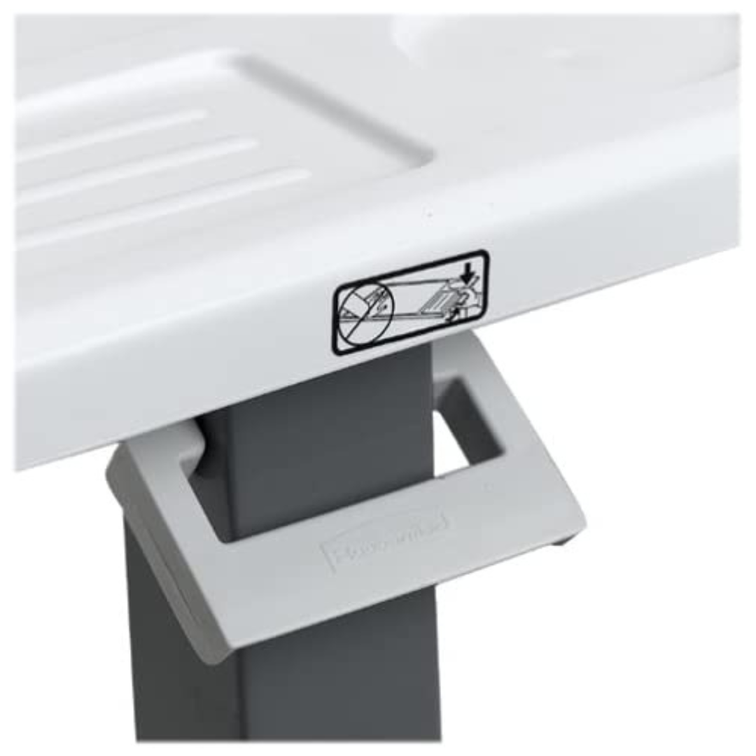 Carex Overbed Table - Rolling Bed Table and Desk with Adjustable Height - primehubstore.shop Overbed Tables