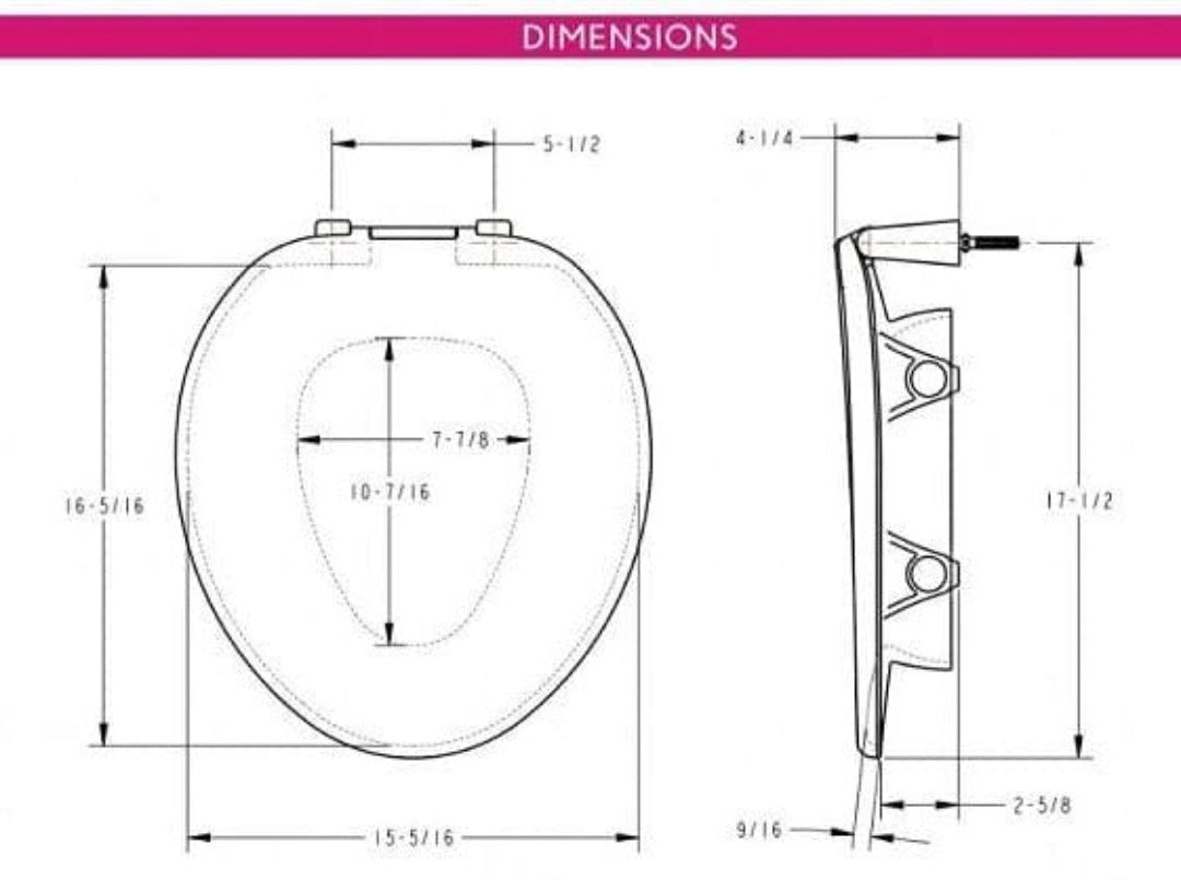 Bemis Clean Shield Elevated Toilet Seat with Support Arms - The Most Secure Fit - primehubstore.shop Toilet Safety Frames