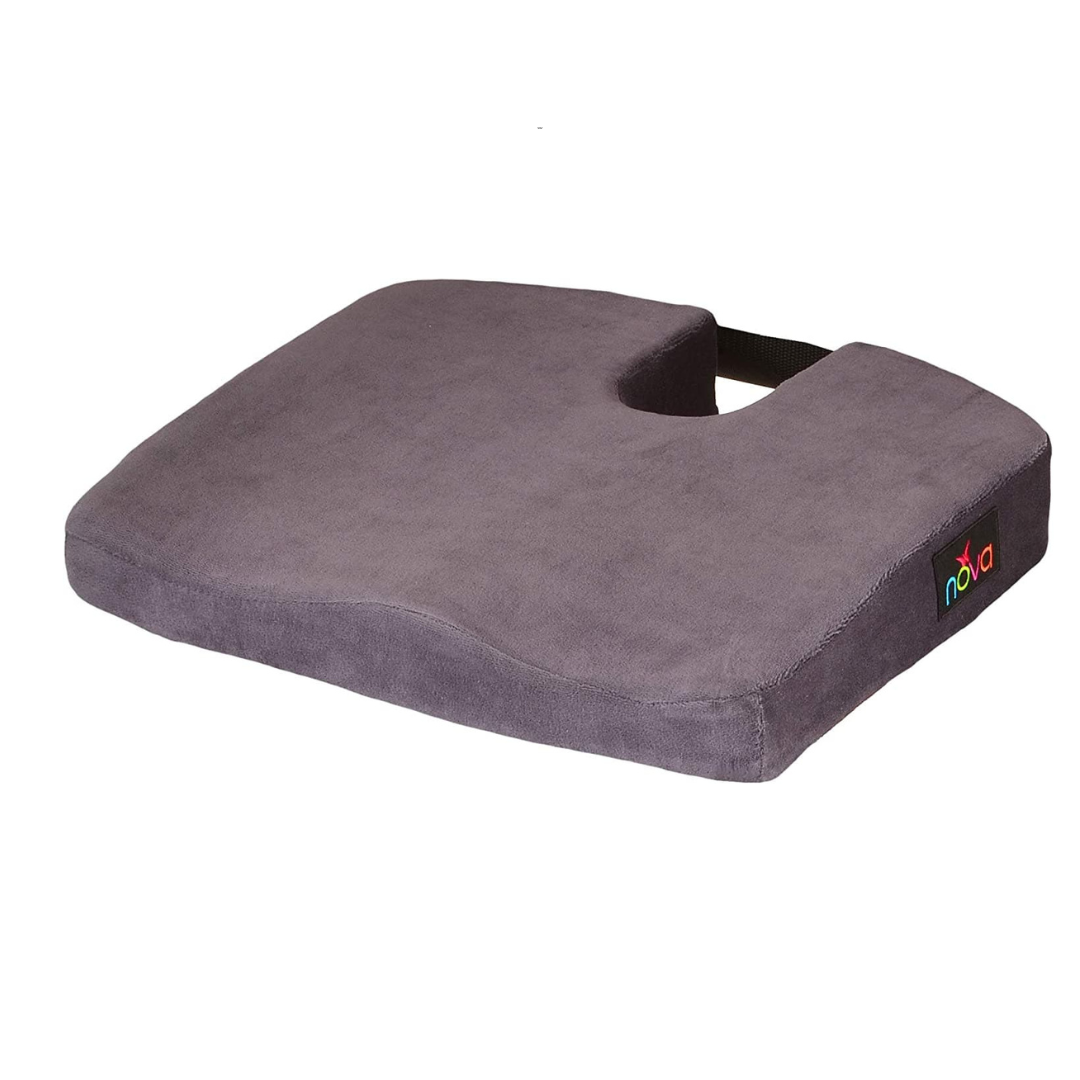 Nova Medical Comfort Seat Cushion - Memory Foam Coccyx Cushion - primehubstore.shop Cushions