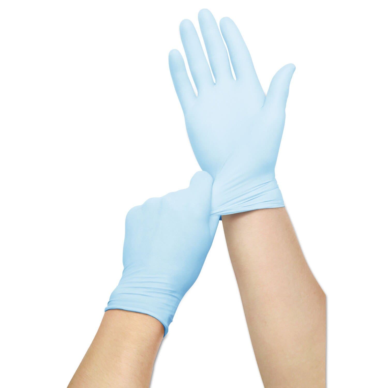 Curad Nitrile Exam Gloves - Chemical Resistant & Durable - Box of 200 - primehubstore.shop Nitrile Gloves