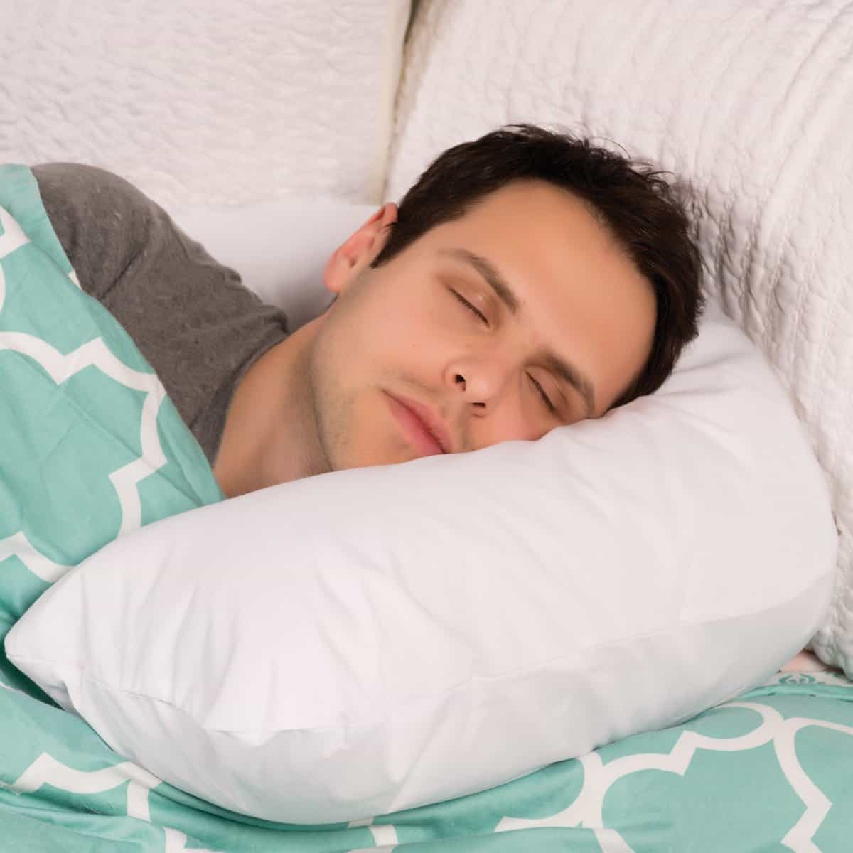 DMI Hugg-A-Pillow Hypoallergenic Bed Pillow - Contoured Neck Pillow - primehubstore.shop Pillows