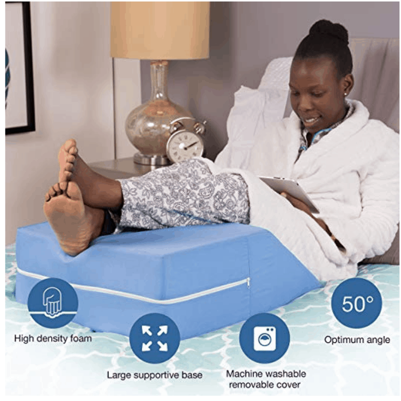 DMI Ortho Bed Supportive Foam Wedge Pillow for Elevating Legs - primehubstore.shop Bed Wedges