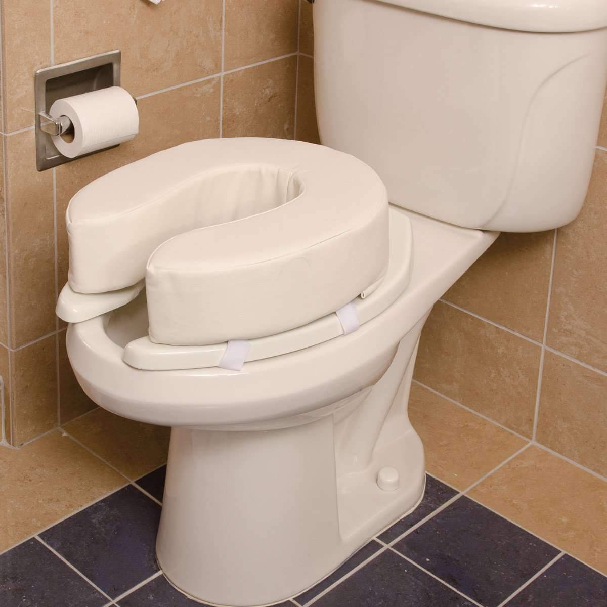 DMI Vinyl Foam Toilet Seat Cushions - 2 Inch or 4 Inch - primehubstore.shop Raised Toilet Seats