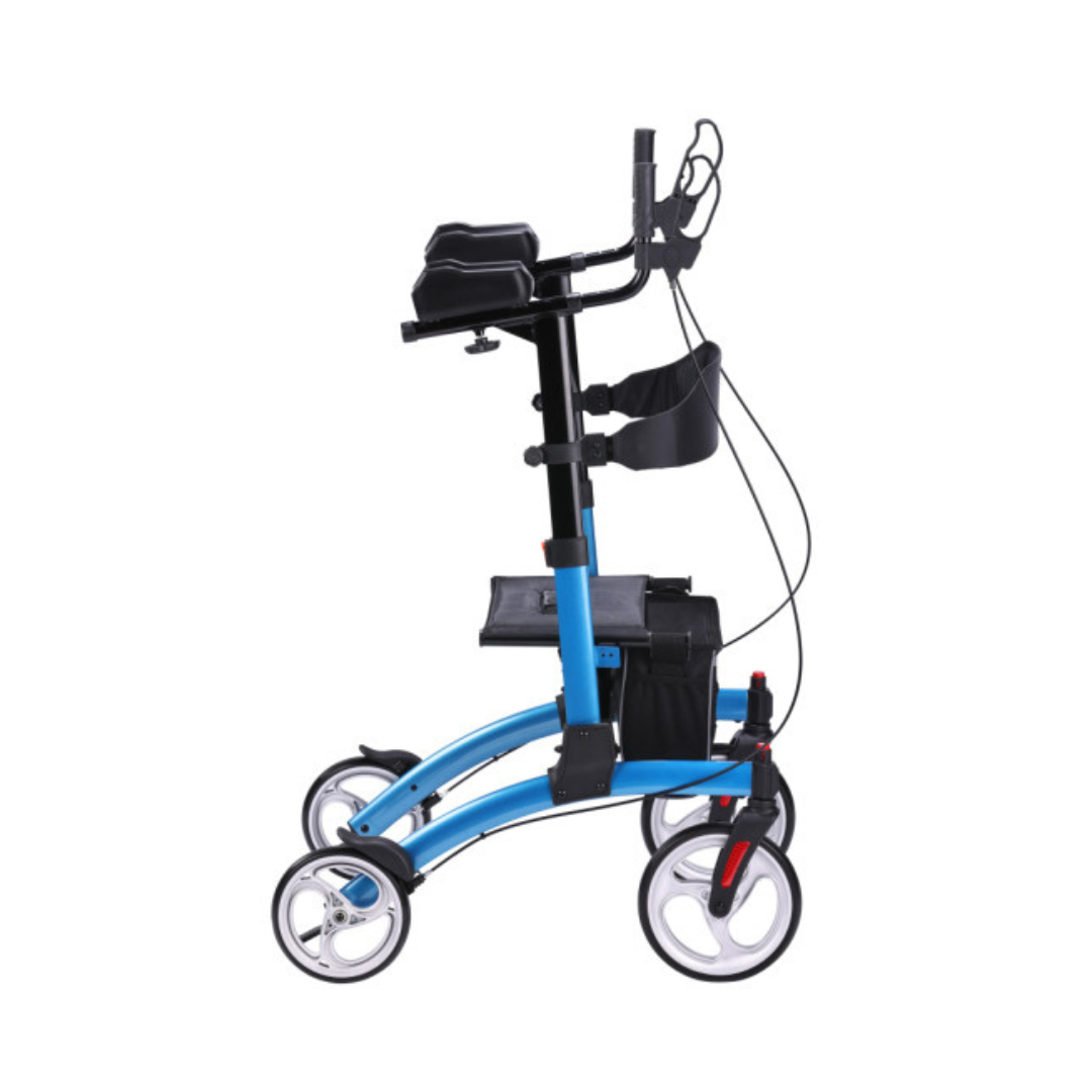 Drive Medical Elevate Upright Rolling Walker Rollator - Lightweight & Folding - primehubstore.shop Upright Walkers