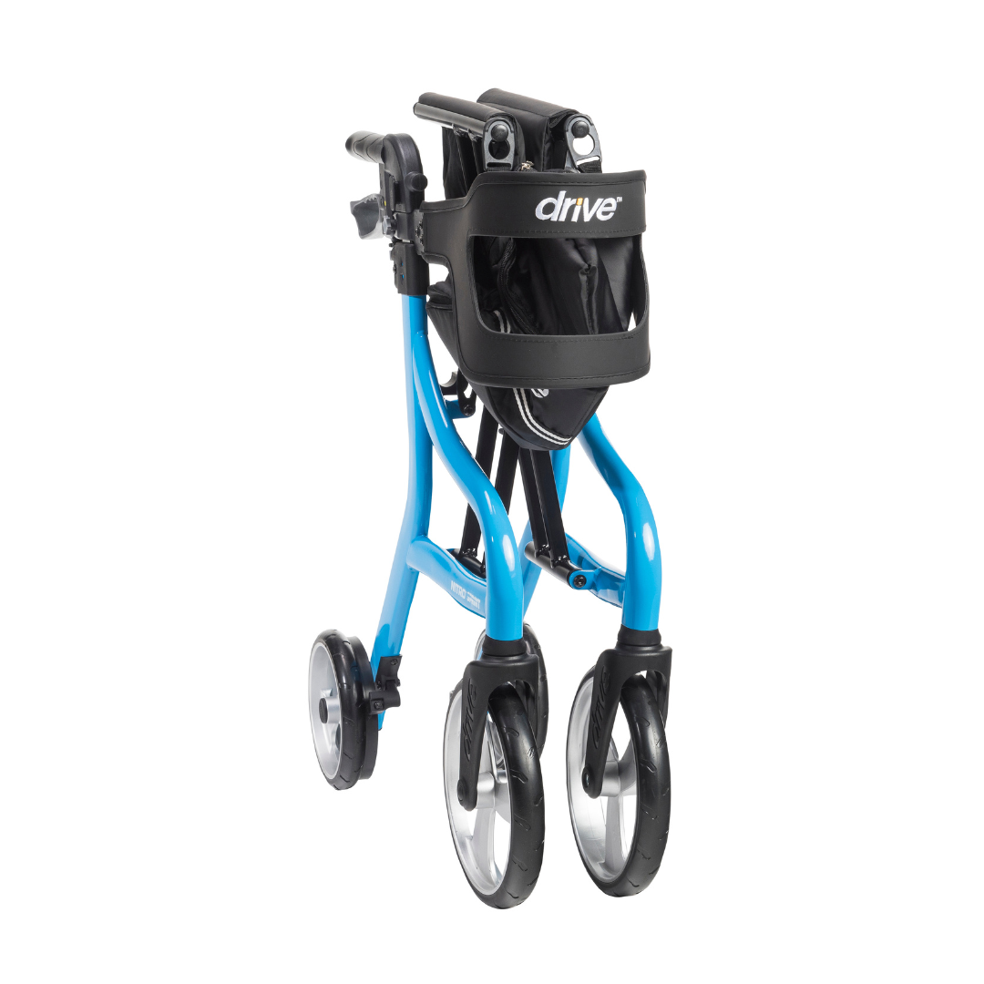 Drive Medical Nitro Sprint Rollator Euro Style Rolling Walker - primehubstore.shop Rollators