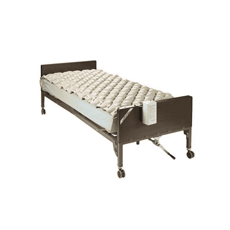 Drive Medical Med Aire Alternating Pressure Pump and Pad System Variable Pressure with End Flaps - primehubstore.shop Support Surfaces