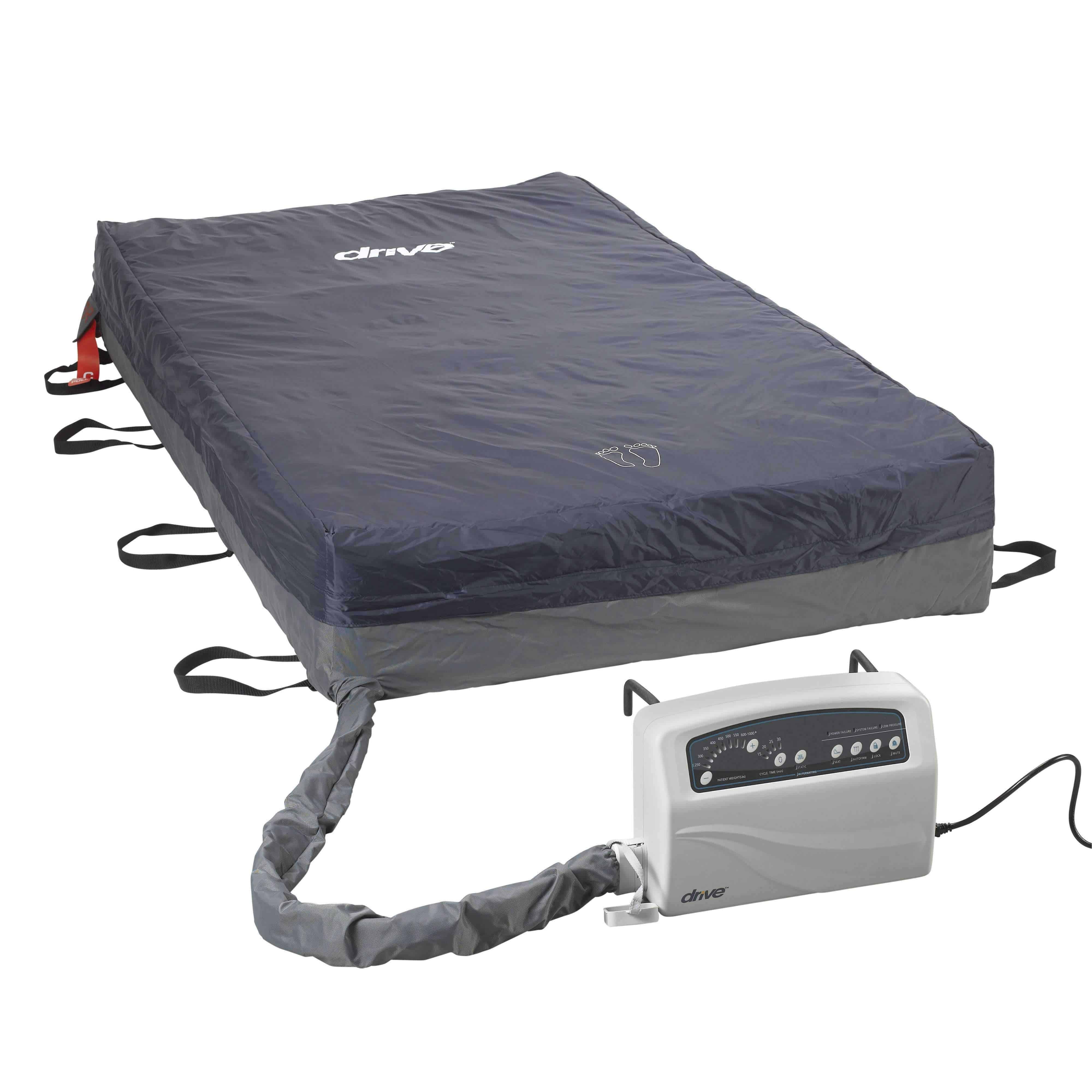 Drive Medical Med Aire Plus Bariatric Heavy Duty Low Air Loss Mattress System - primehubstore.shop Support Surfaces