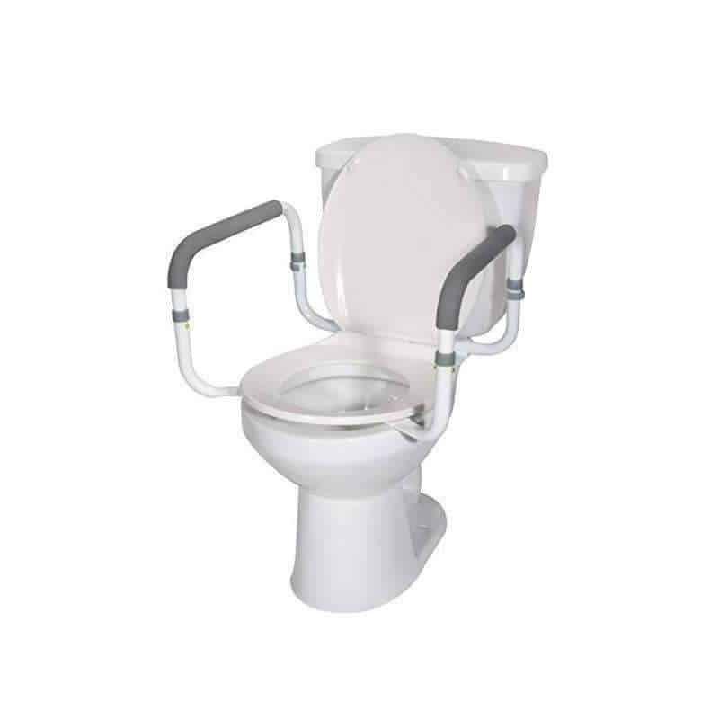 Drive Medical Toilet Safety Rail - Fall Prevention Aid - primehubstore.shop Toilet Safety Frames