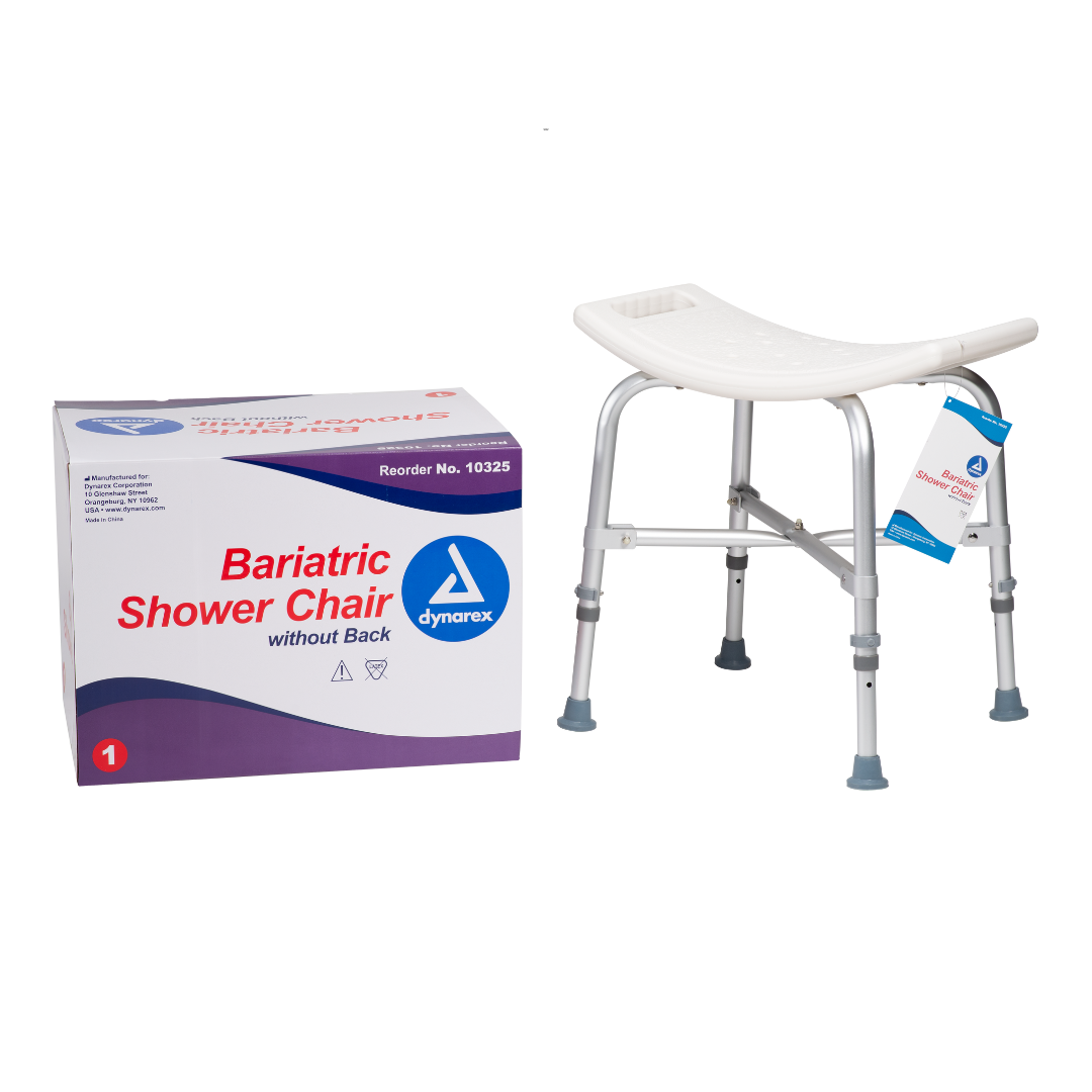 Dynarex Bari+Max Bariatric Shower Chairs - 500 lbs Capacity - primehubstore.shop Shower Chairs