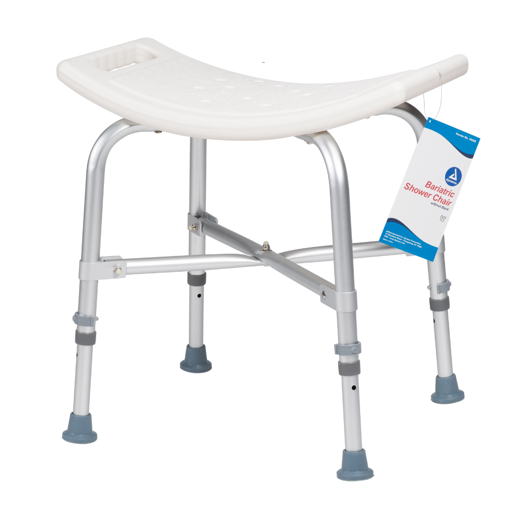 Dynarex Bari+Max Bariatric Shower Chairs - 500 lbs Capacity - primehubstore.shop Shower Chairs