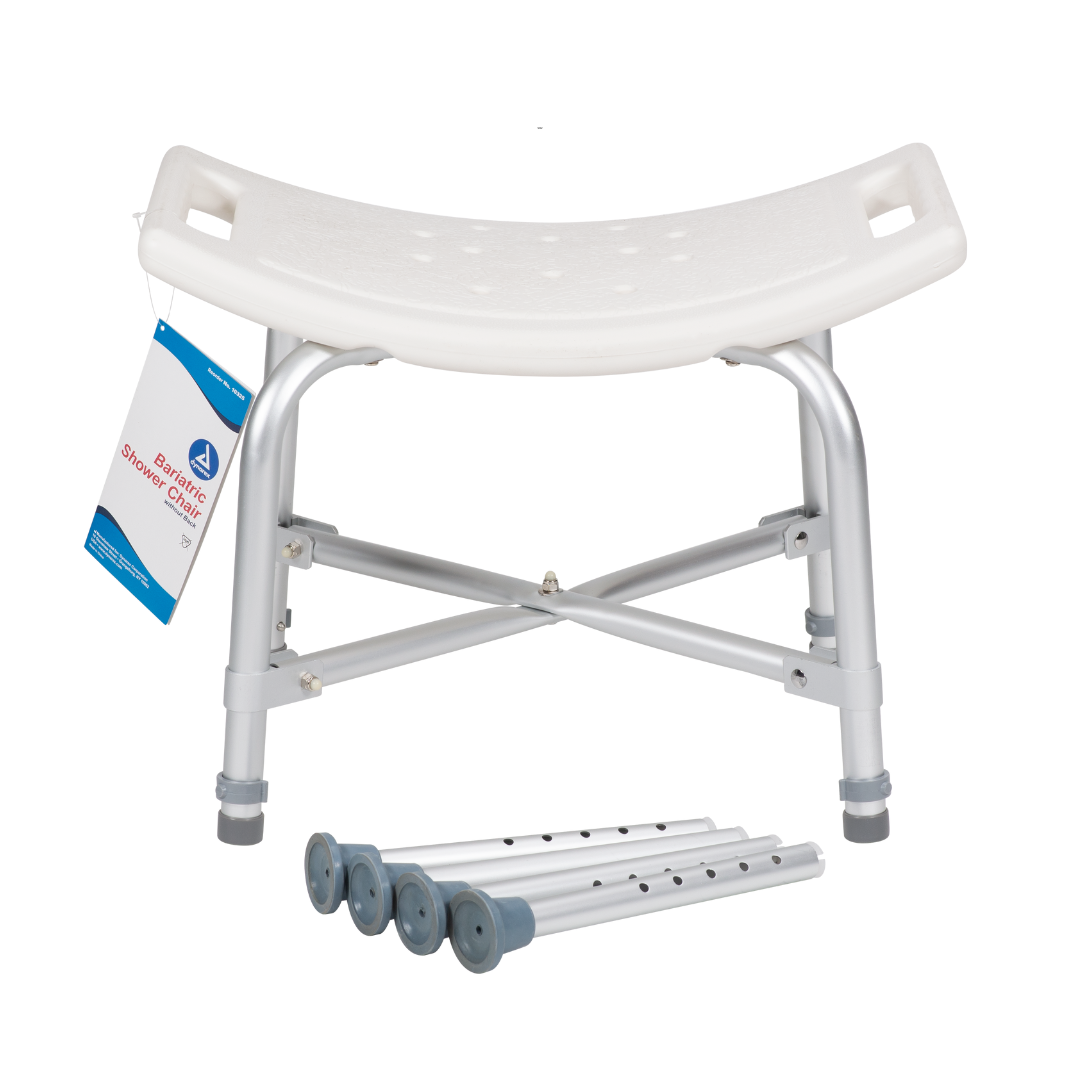 Dynarex Bari+Max Bariatric Shower Chairs - 500 lbs Capacity - primehubstore.shop Shower Chairs