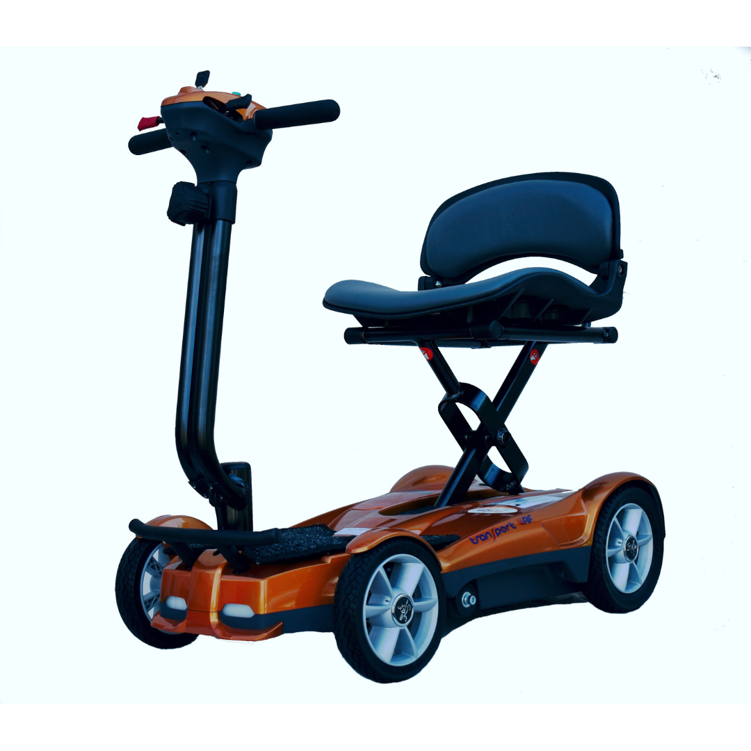 EV Rider Transport 4AF Automatic Folding 4 Wheel Travel Scooter S19 4AF - primehubstore.shop Scooters