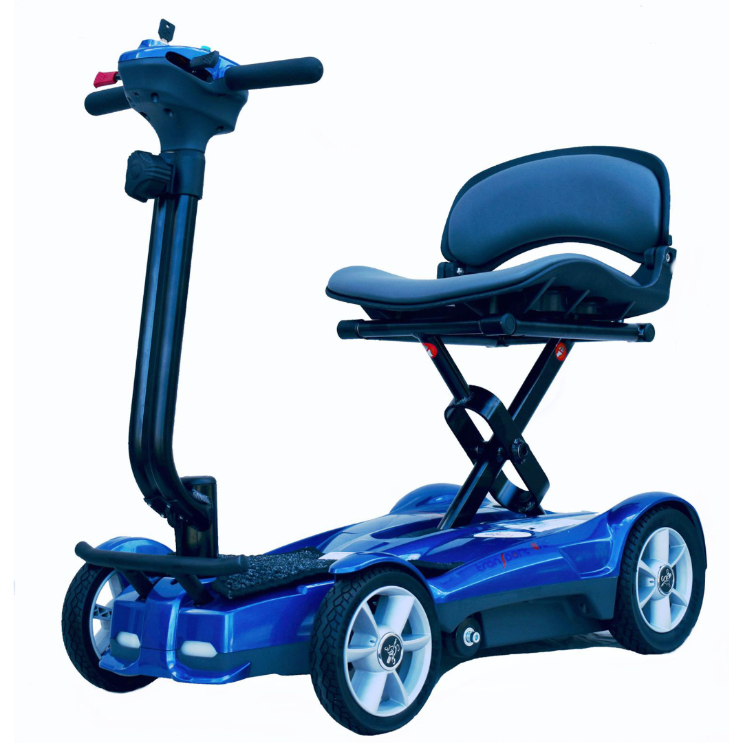 EV Rider Transport 4AF Automatic Folding 4 Wheel Travel Scooter S19 4AF - primehubstore.shop Scooters