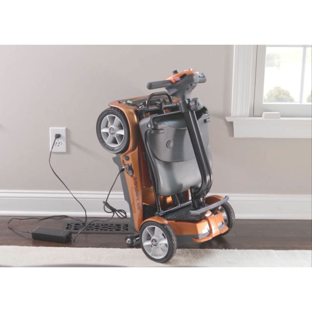 EV Rider Transport 4AF Automatic Folding 4 Wheel Travel Scooter S19 4AF - primehubstore.shop Scooters
