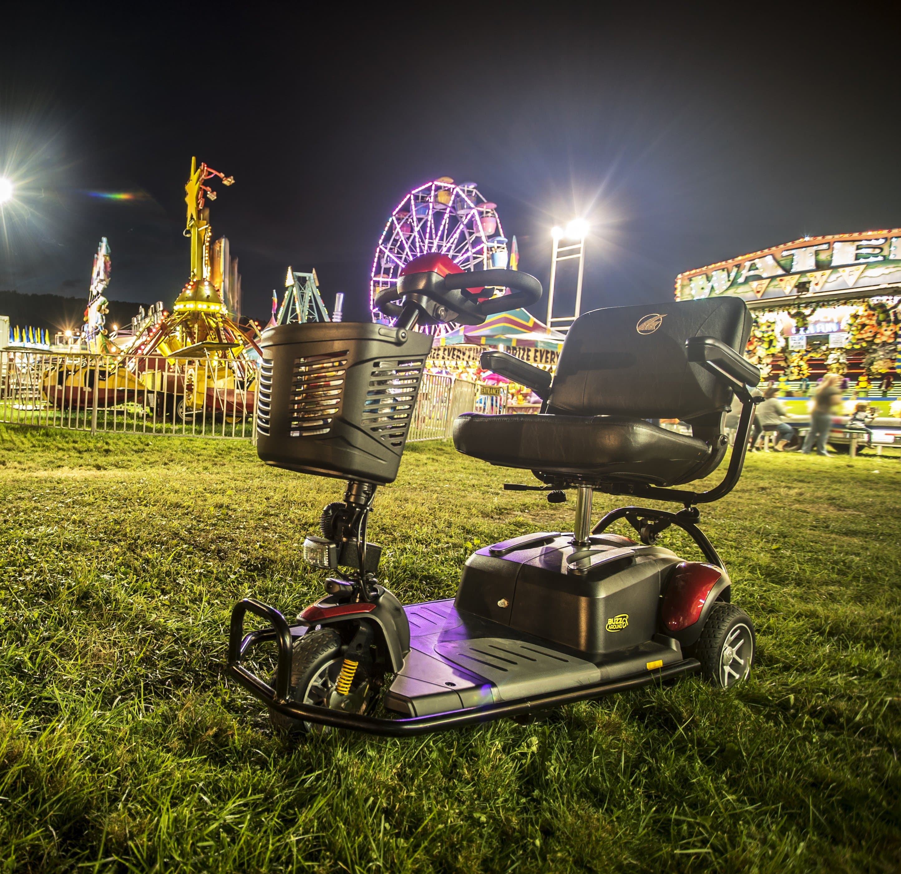 Golden Tech GB118D BuzzAround EX Extreme 3-Wheel Long Range Travel Scooter - primehubstore.shop Scooters