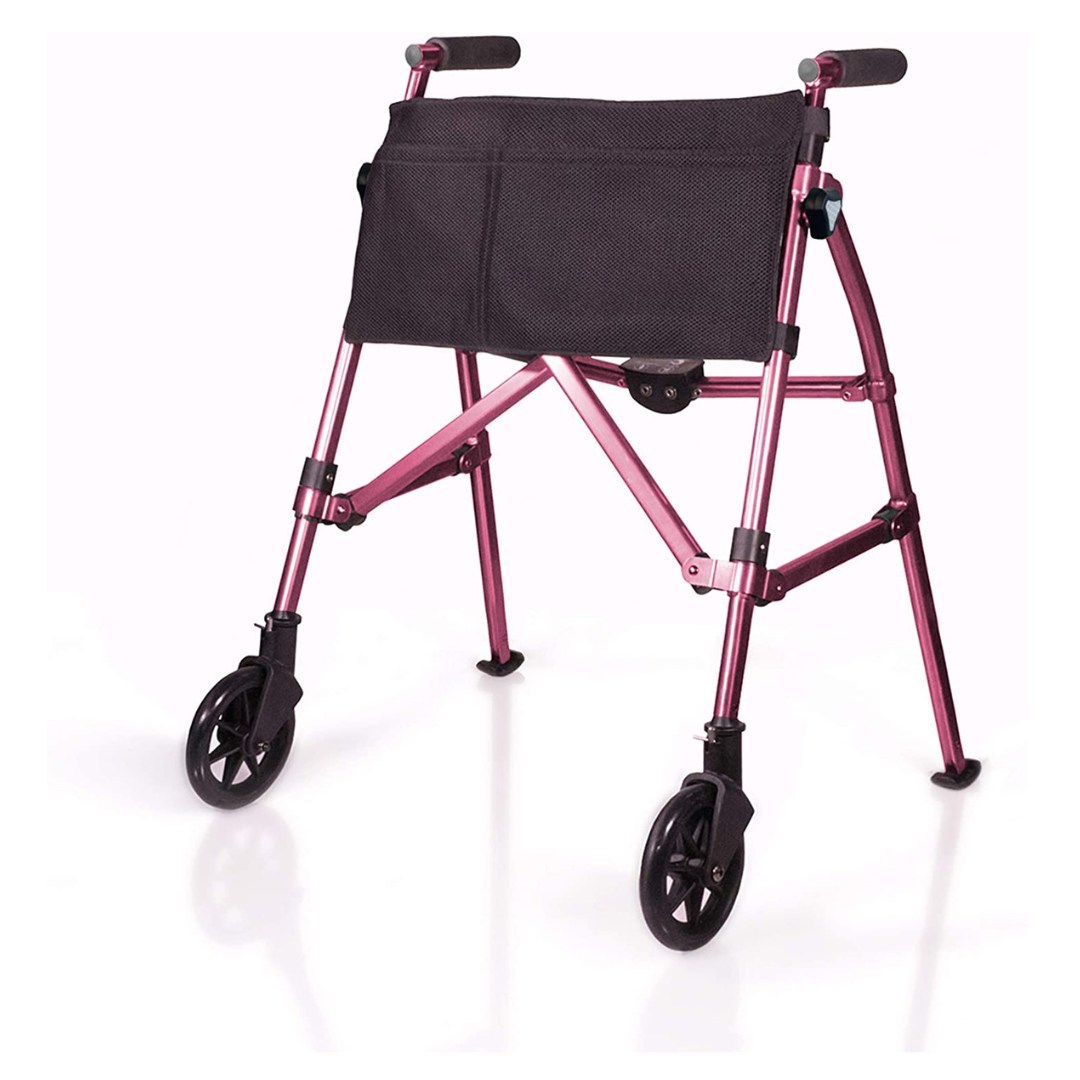 Stander EZ Fold-N-Go Lightweight Folding Travel Walker - Only 8 lbs - primehubstore.shop walkers