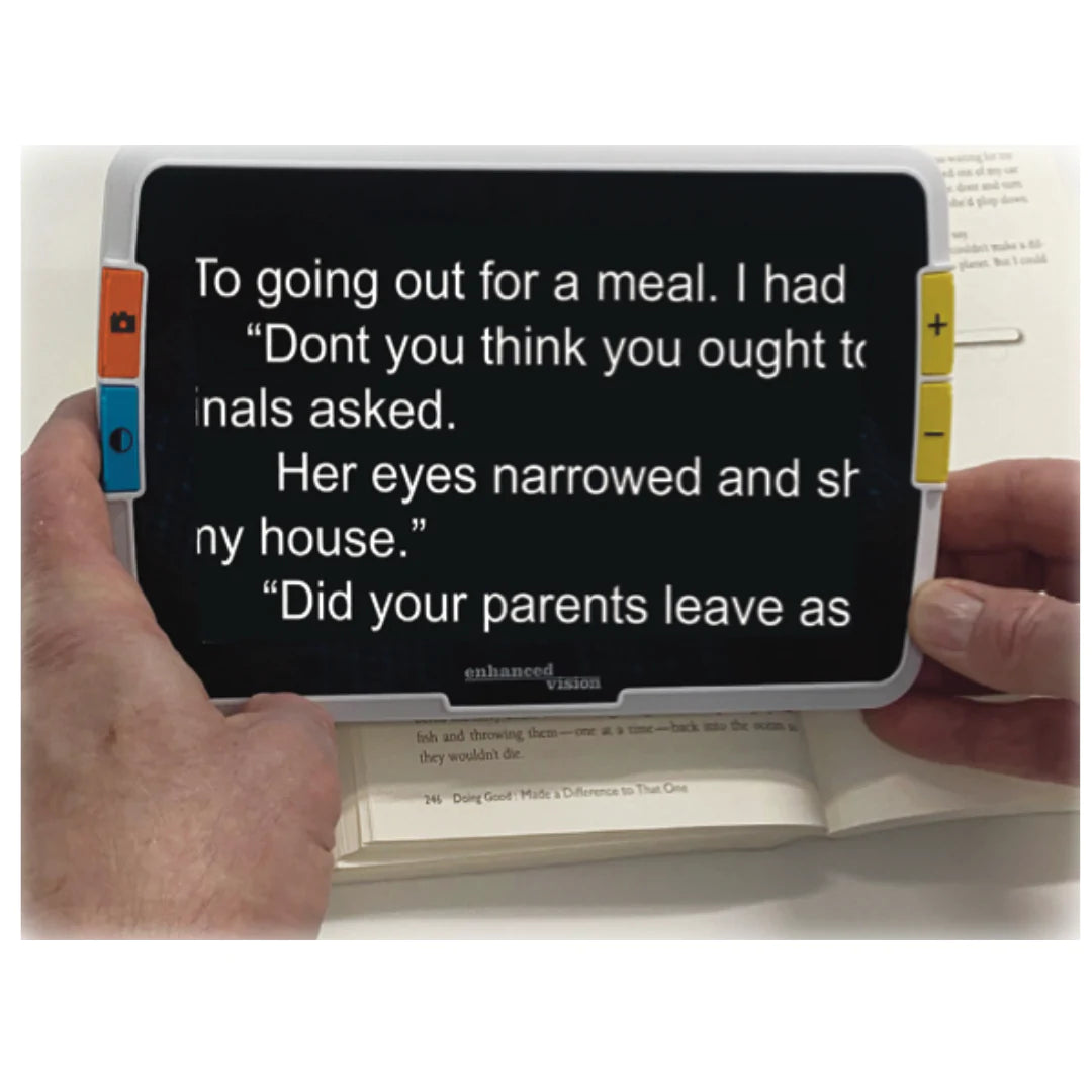 Enhanced Vision Amigo HD Portable Magnifier - 8 Inch LCD Screen - primehubstore.shop Handheld Video Magnifiers