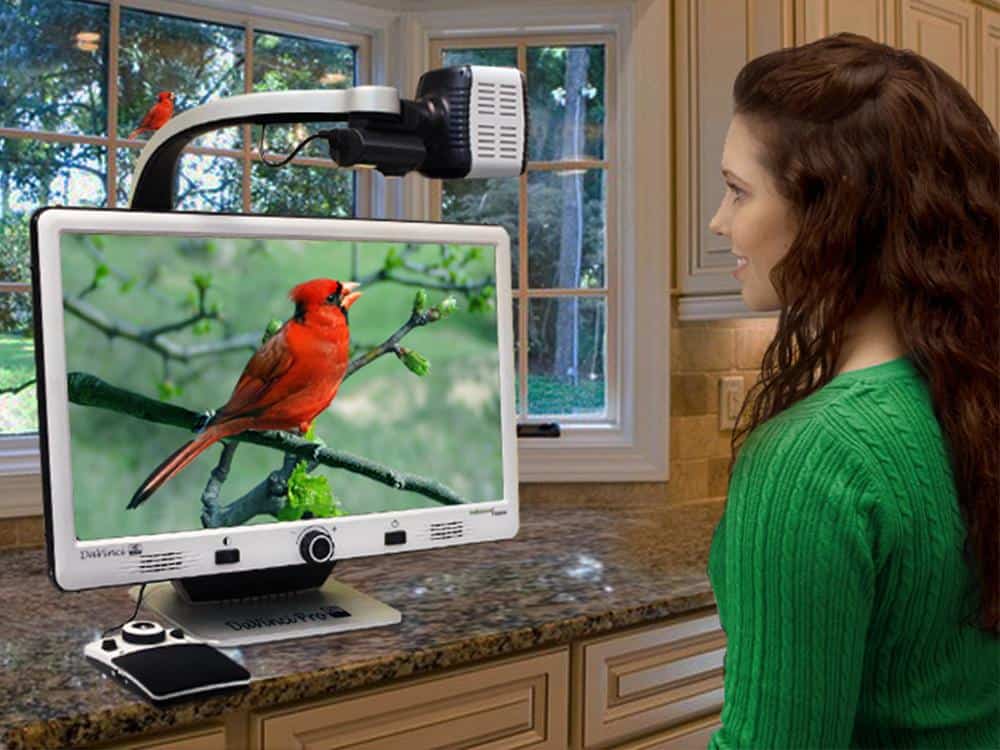 Enhanced Vision DaVinci Pro All-in-One HD Video Magnifier - Full Page Text-to-Speech - primehubstore.shop Vision Enhancers