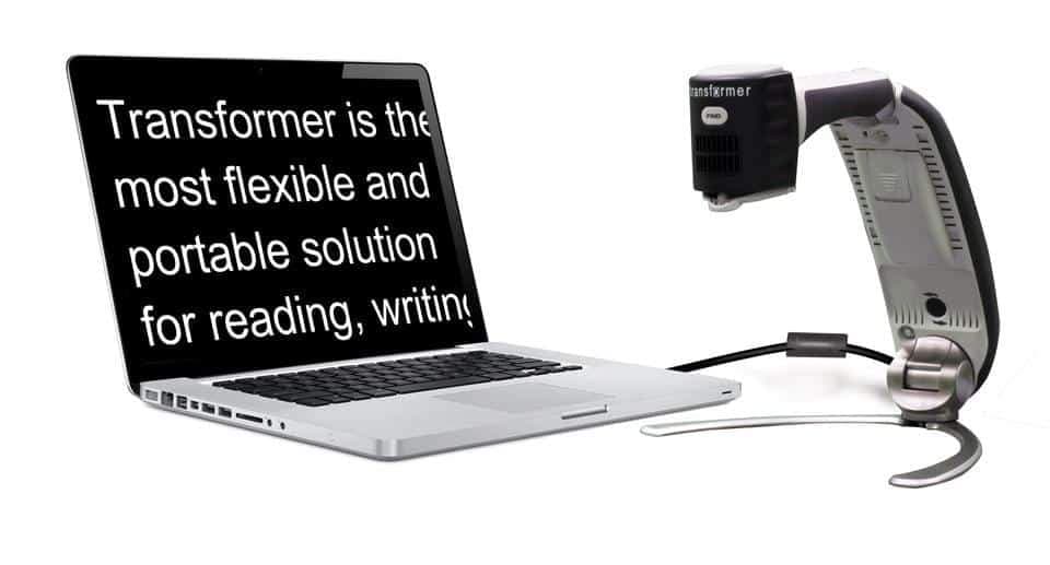 Enhanced Vision Transformer HD High Performance Portable Video Magnifier - Built In Wi-Fi - primehubstore.shop Vision Enhancers