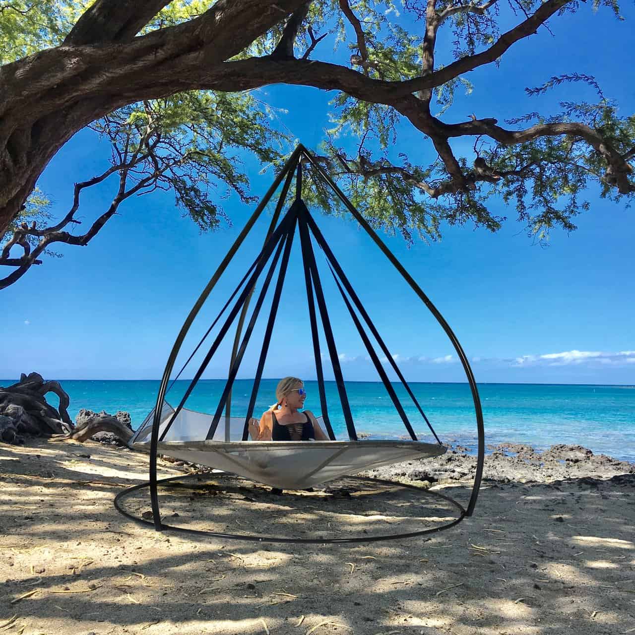 FlowerHouse Tear Drop Hanging Hammock Chairs - 7 Foot Diameter - primehubstore.shop Hanging Chairs