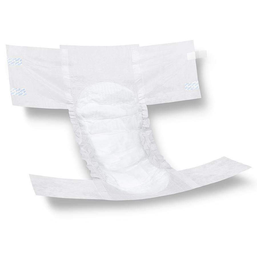 FitRight Basic Adult Incontinence Unisex Briefs with Tabs - Light Absorbency Case of 100 - primehubstore.shop Incontinence