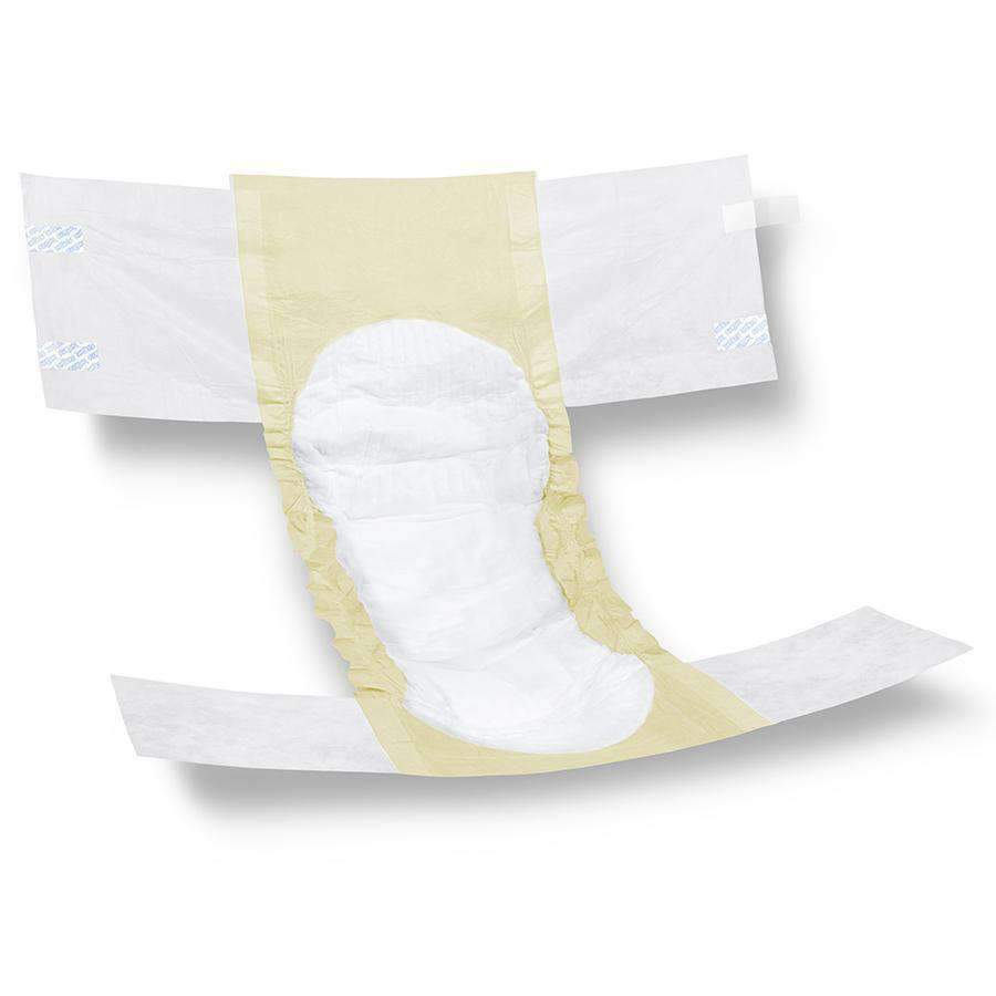 FitRight Basic Adult Incontinence Unisex Briefs with Tabs - Light Absorbency Case of 100 - primehubstore.shop Incontinence